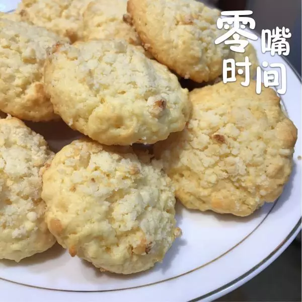 Apple Crumble Cookie 没法再简单了的苹果金宝饼干（来自Jamie Oliver Quick&amp;Easy Food）