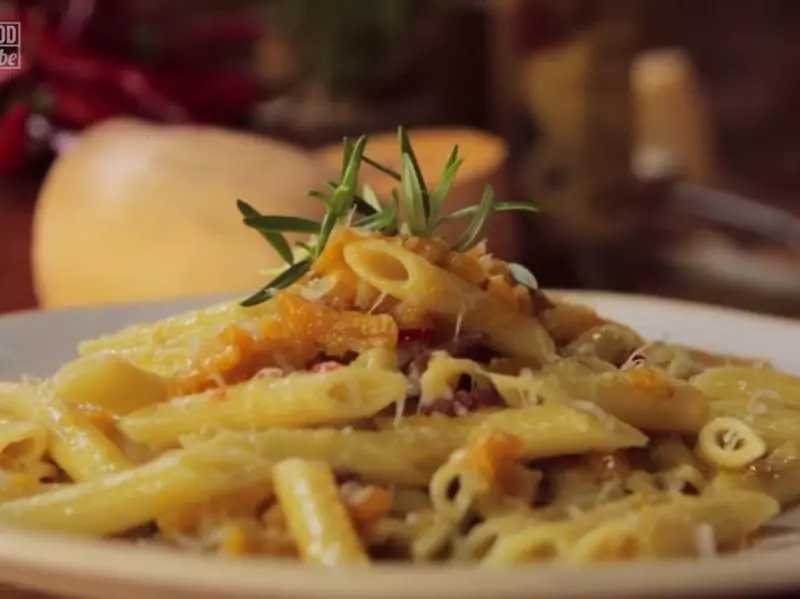 【Gennaro Contaldo】冬南瓜斜管面 Butternut squash penne