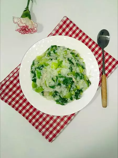 青菜泡飯