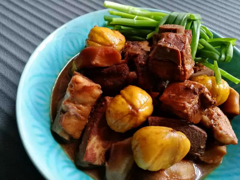 戲食記--菱栗燒排骨