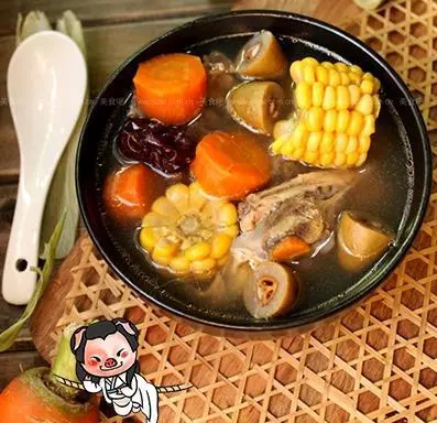 青橄榄腊肉汤  寒冷天气正能量