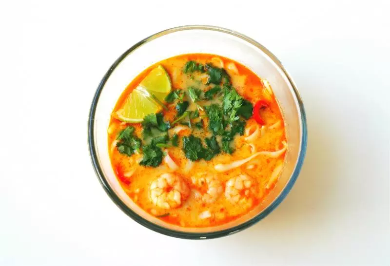 蝦仁叻沙［Prawn laksa curry bowl］