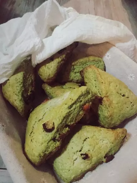 抹茶红枣司康 matcha scone