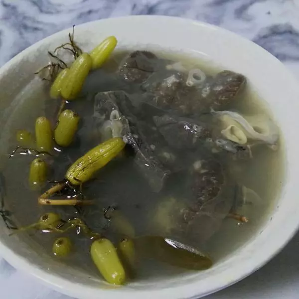 石橄欖豬肺湯