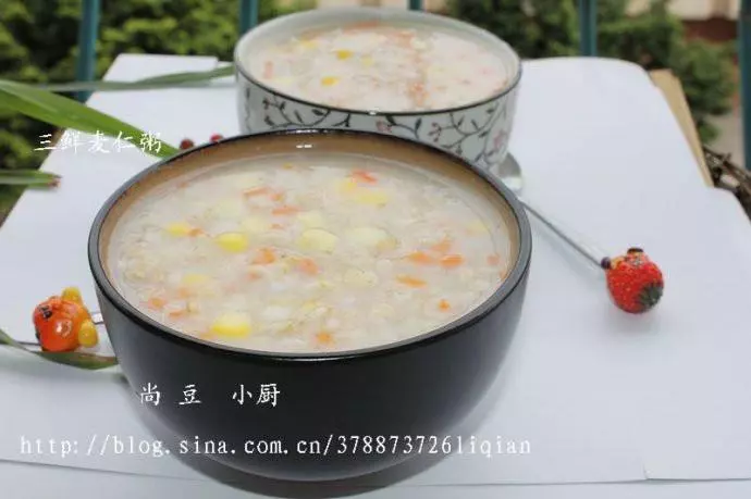 清甜三鮮麥仁粥