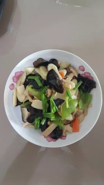 山藥木耳素食炒