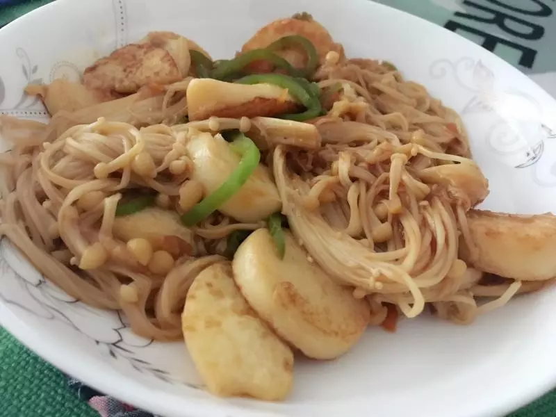 金針菇玉子豆腐