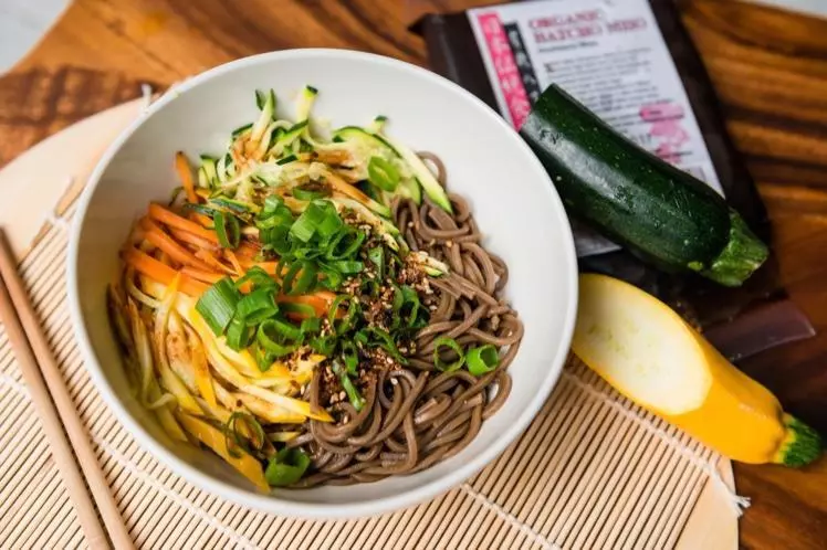 日式風情——味增蕎麥涼麵