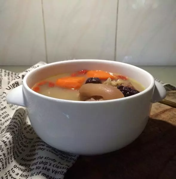 陈皮眉豆猪蹄汤
