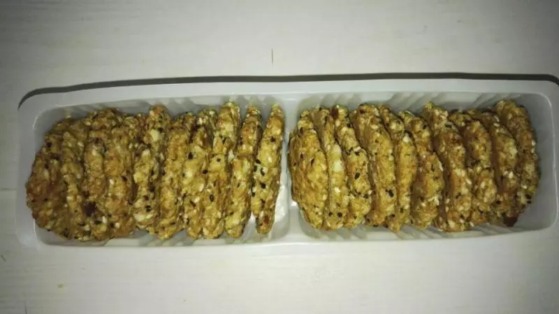 低糖低油高纤燕麦饼干