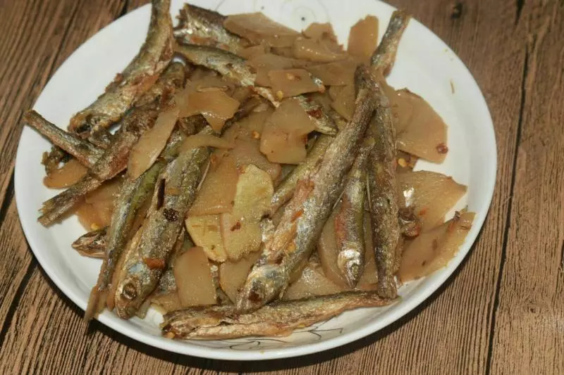 下飯菜酸筍小魚乾