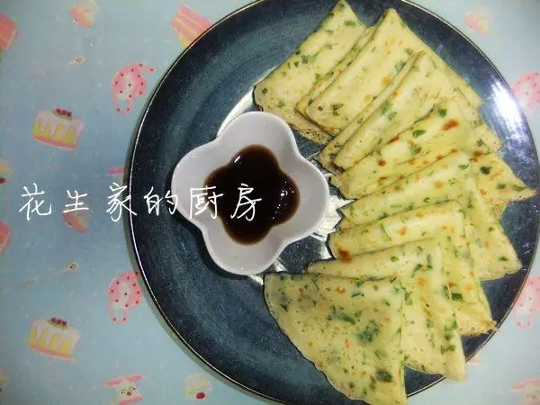 芹菜叶小煎饼