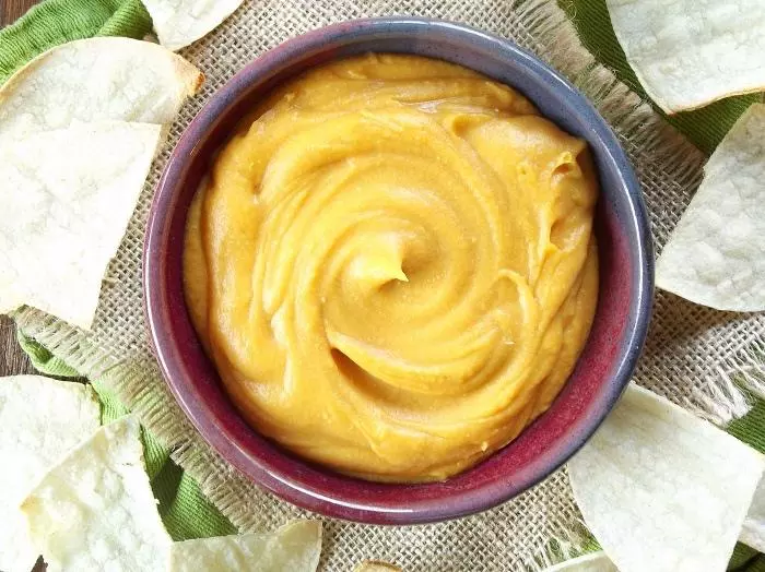 Vegan Nacho Sweet Potato Cheese