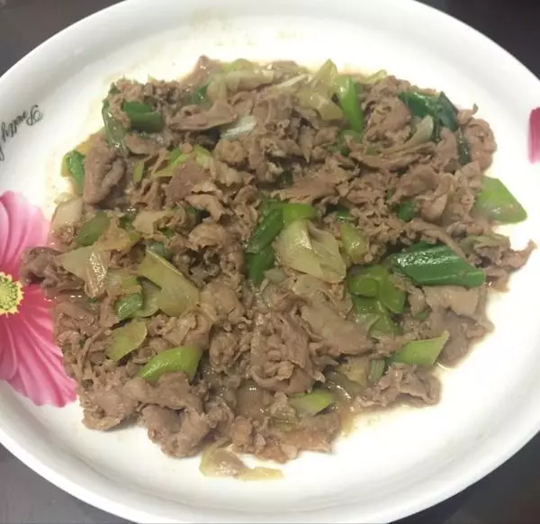 我家的葱爆羊肉--记忆中最美的味道