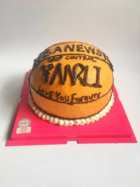 10寸篮球蛋糕