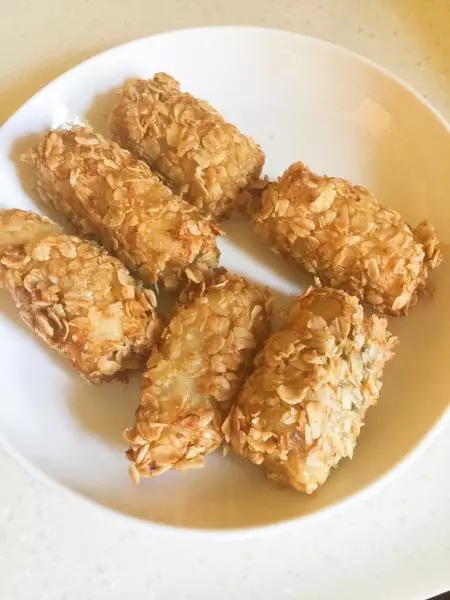 油炸香蕉燕麥片