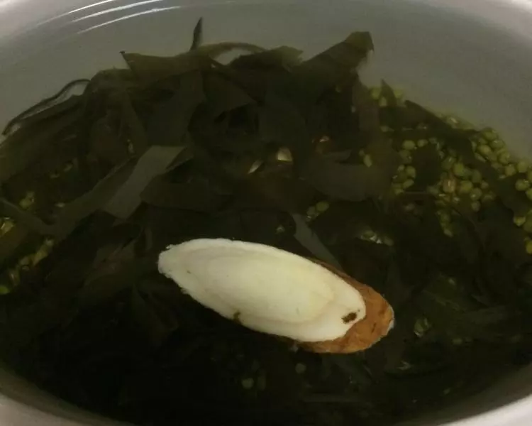 甘草绿豆海带糖水