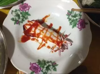 魷魚包飯