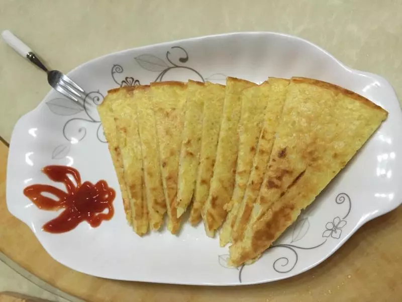 肉松米饭鸡蛋饼