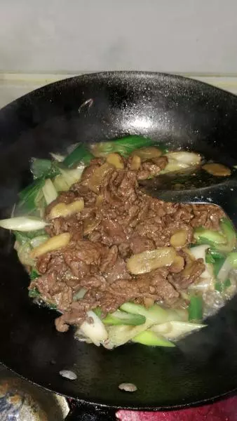 葱爆牛肉