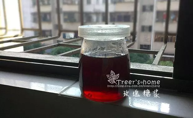 玫瑰糖浆—那些零碎的玫瑰花茶的归宿