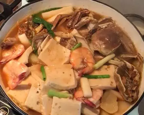 蟹肉煲