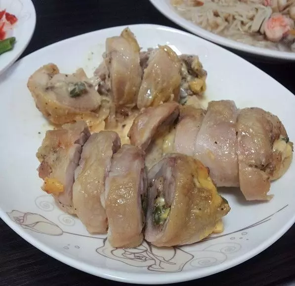 乳酪鸡腿卷