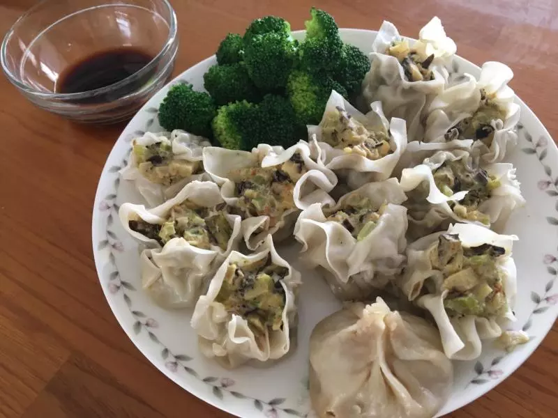 【鲜虾牛油果笋丁烧卖】省时馄饨皮版