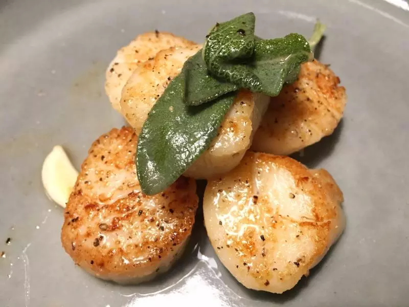 香煎扇貝Perfect seared scallops