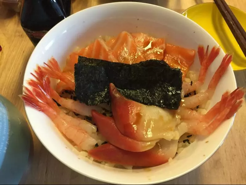 日式海鲜丼