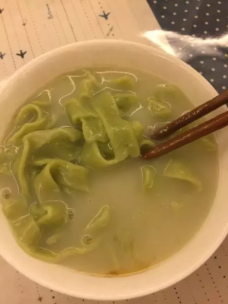 青菜手擀麵