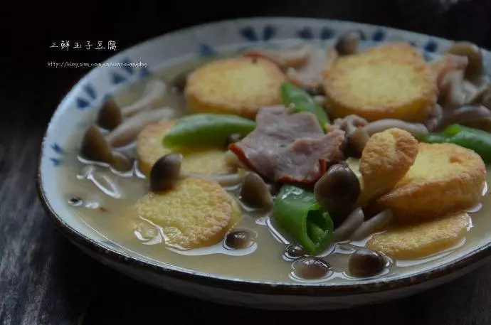 三鲜玉子豆腐