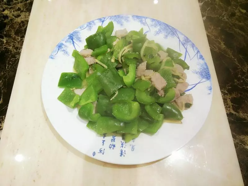 青椒肉片