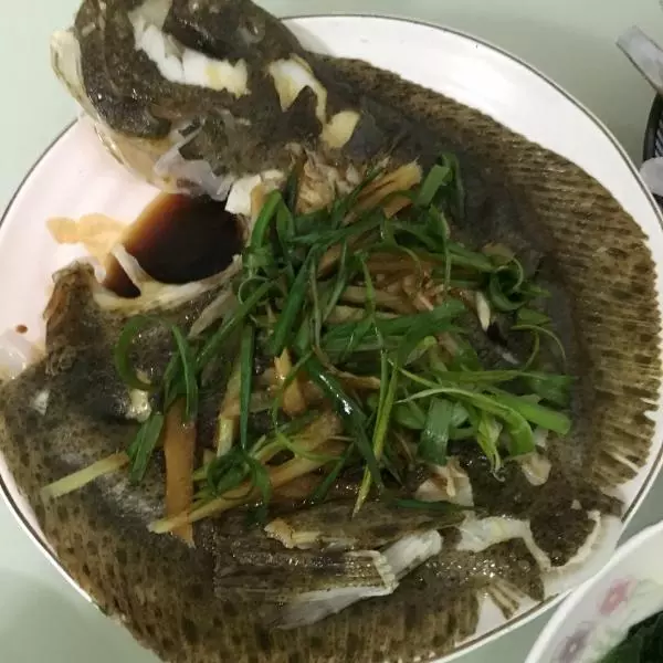 清蒸多宝鱼