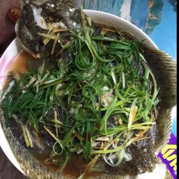 清蒸多寶魚