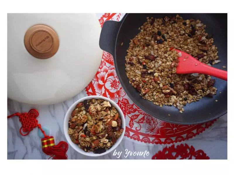 我的輕奢煮藝—炒Granola（格蘭諾拉麥片）