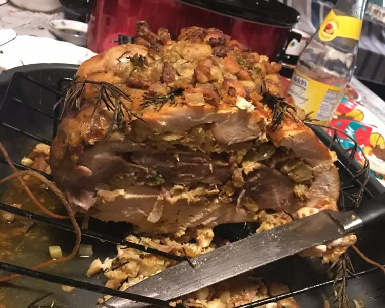 Turducken 特大啃 火鸭鸡