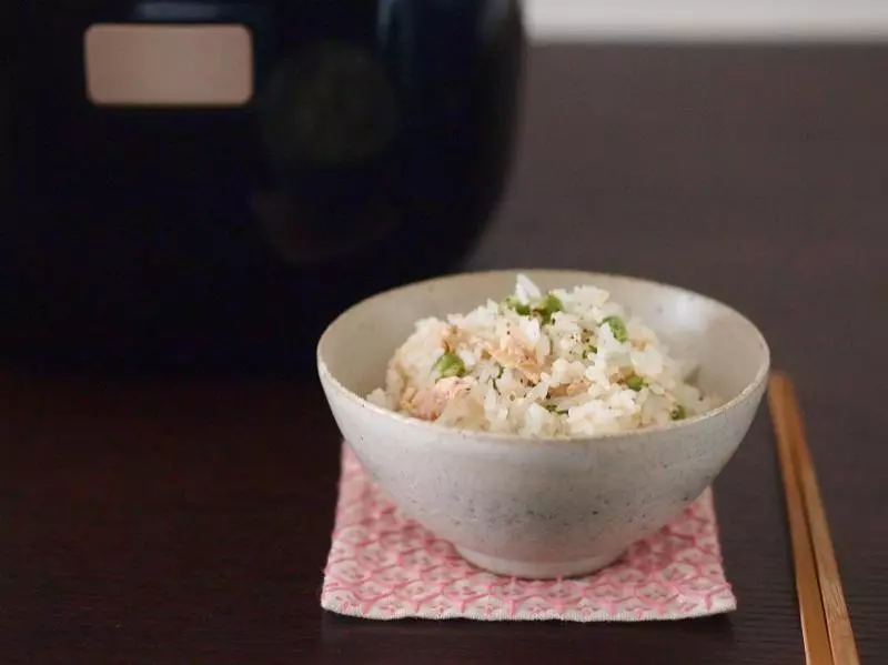 金槍魚青豆飯—松下IH電飯煲AC071