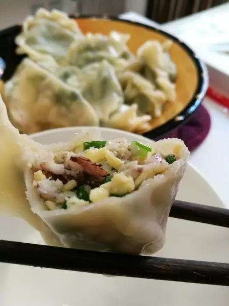 虾爬子饺子