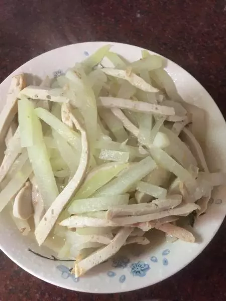 肉饼炒冬瓜