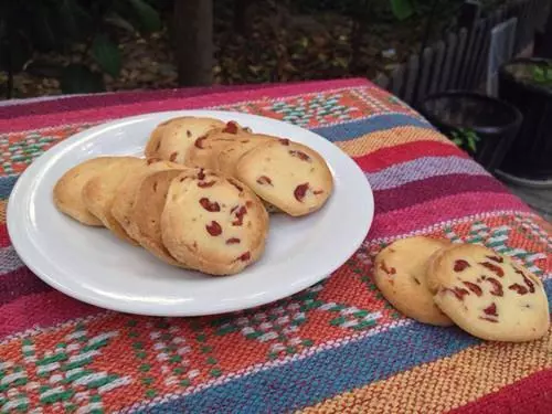 輕鬆在家做美味可口蔓越莓餅乾