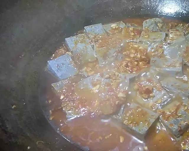 蒜蓉魚露黑豆腐