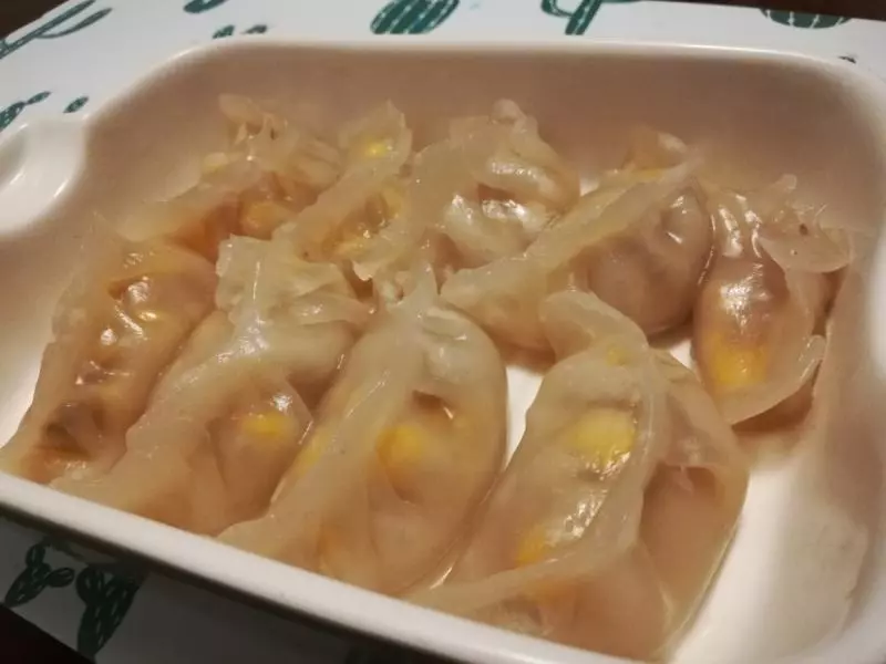 水晶灌汤饺子～