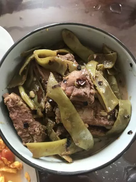 排骨炖豆角