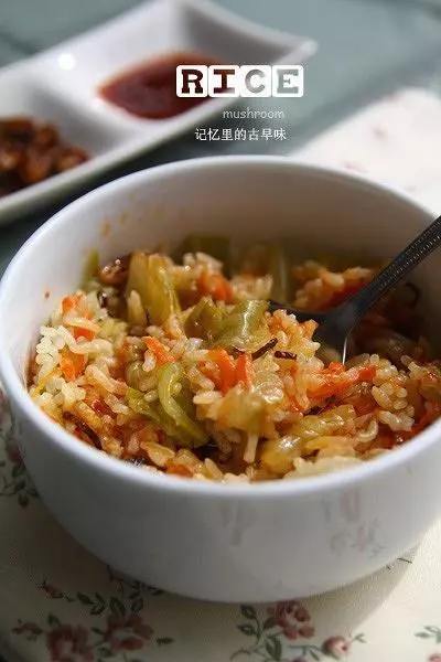 豬油包菜咸飯