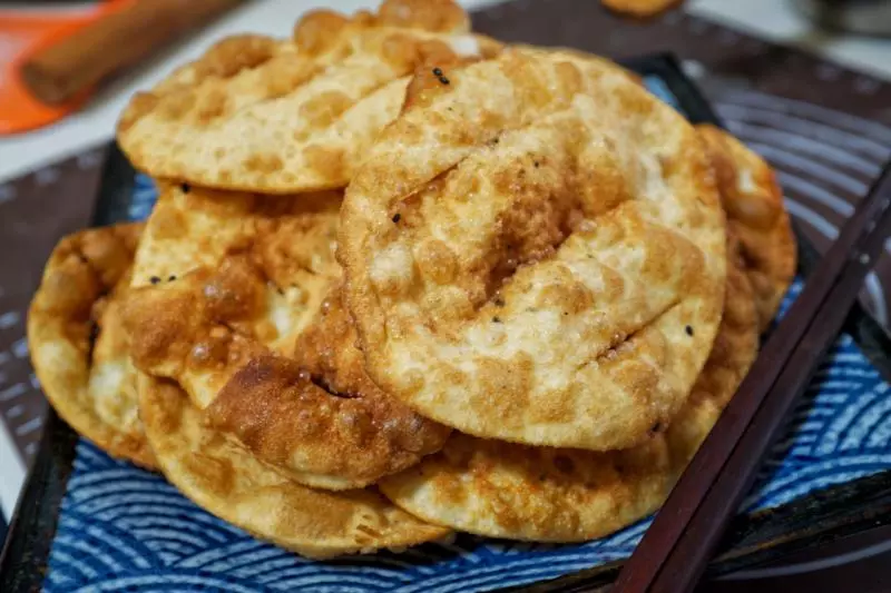 餃子皮薄脆（多餘餃子皮的新生）