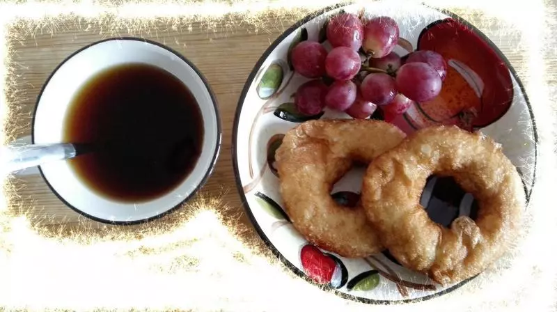 早餐～水果茶