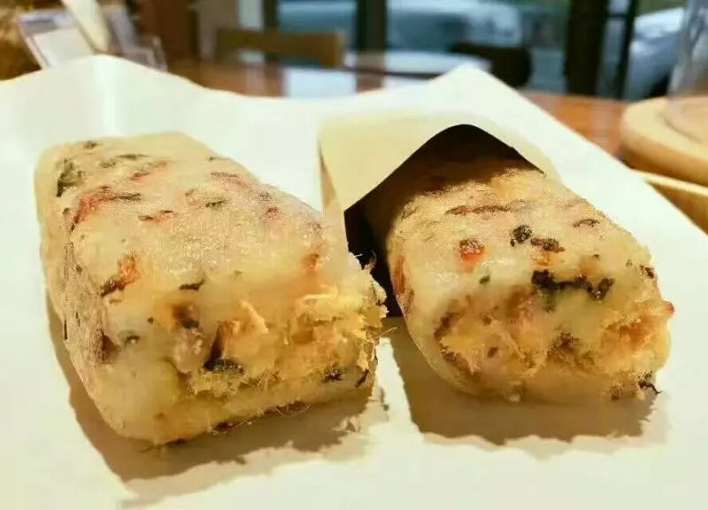 培根肉松海苔煎饭团