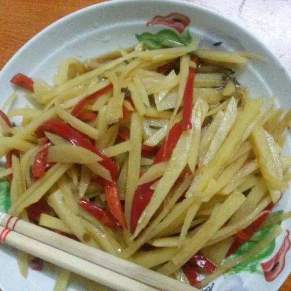 夏爽紅椒土豆絲