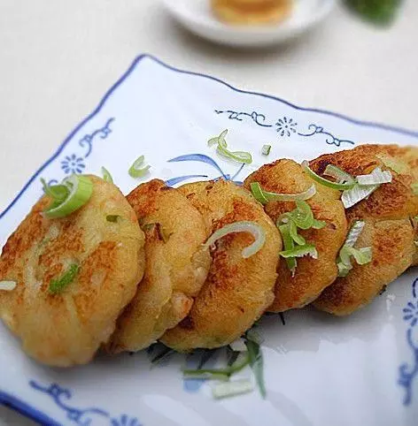 夏日美食——香煎蔬菜虾仁饼